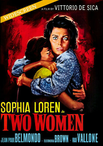 TWO WOMEN SOPHIA LOREN MOTHER/DAUGHTER GANG ASSAULTED DVD SLEEVE W/ALTERNATE
