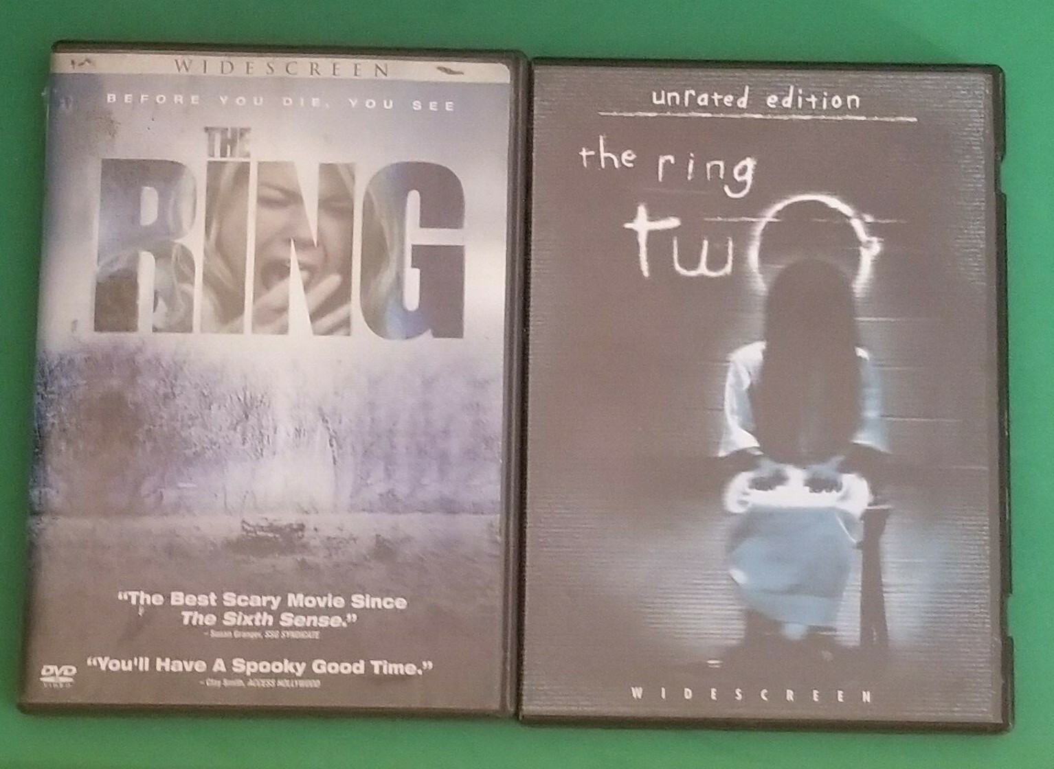 THE RING & THE RING 2 – Lot of 2 DVDs – NAOMI WATTS