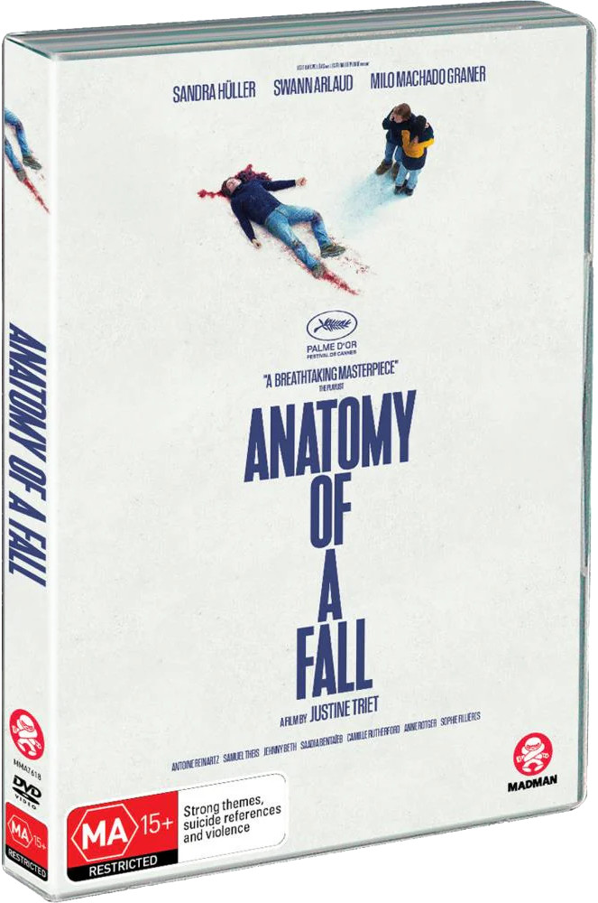 Anatomy Of A Fall DVD | 2023 Crime Thriller | Sandra Hüller | BRAND NEW & SEALED