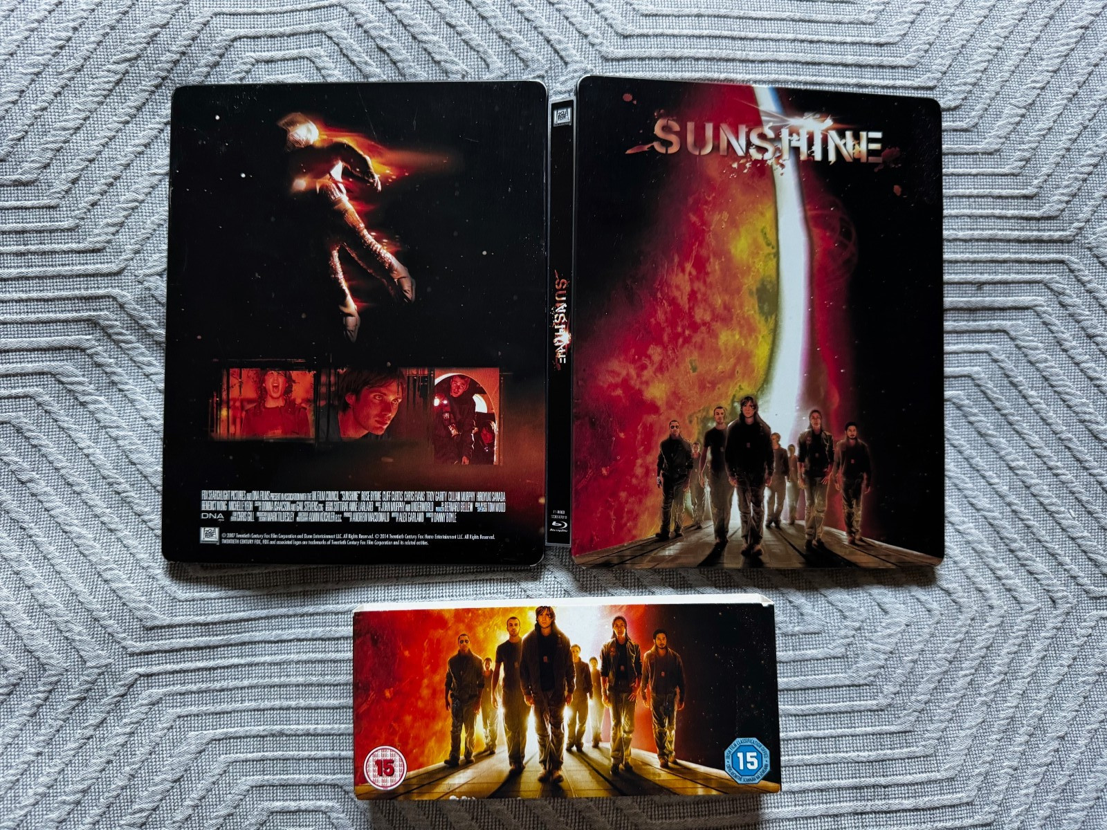 blu-ray SUNSHINE Steelbook Edition ZAVVI UK OOP REGION B