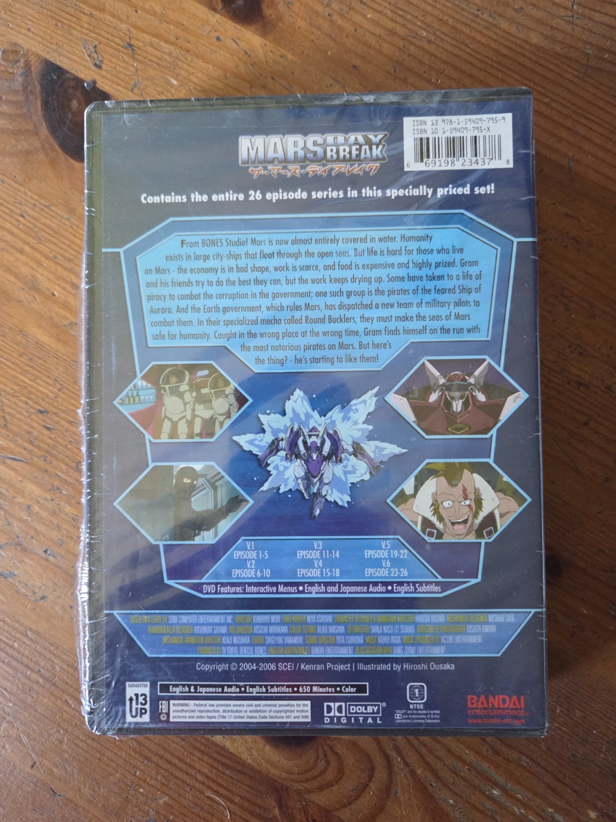 Mars Daybreak – Complete Collection – 6-Disc DVD Set – NEW SEALED