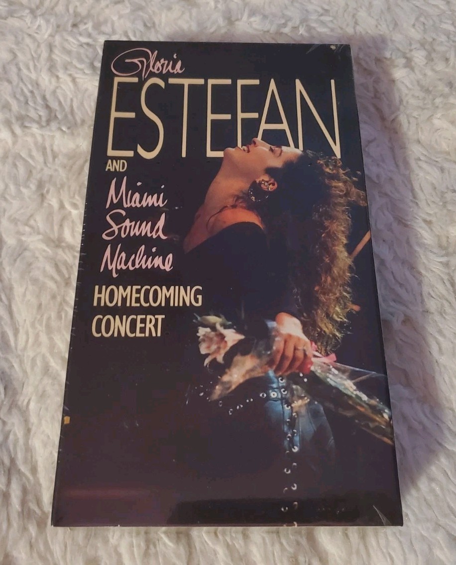GLORIA ESTEFAN AND MIAMI SOUND MACHINE Homecoming Concert VHS New/Sealed 1989