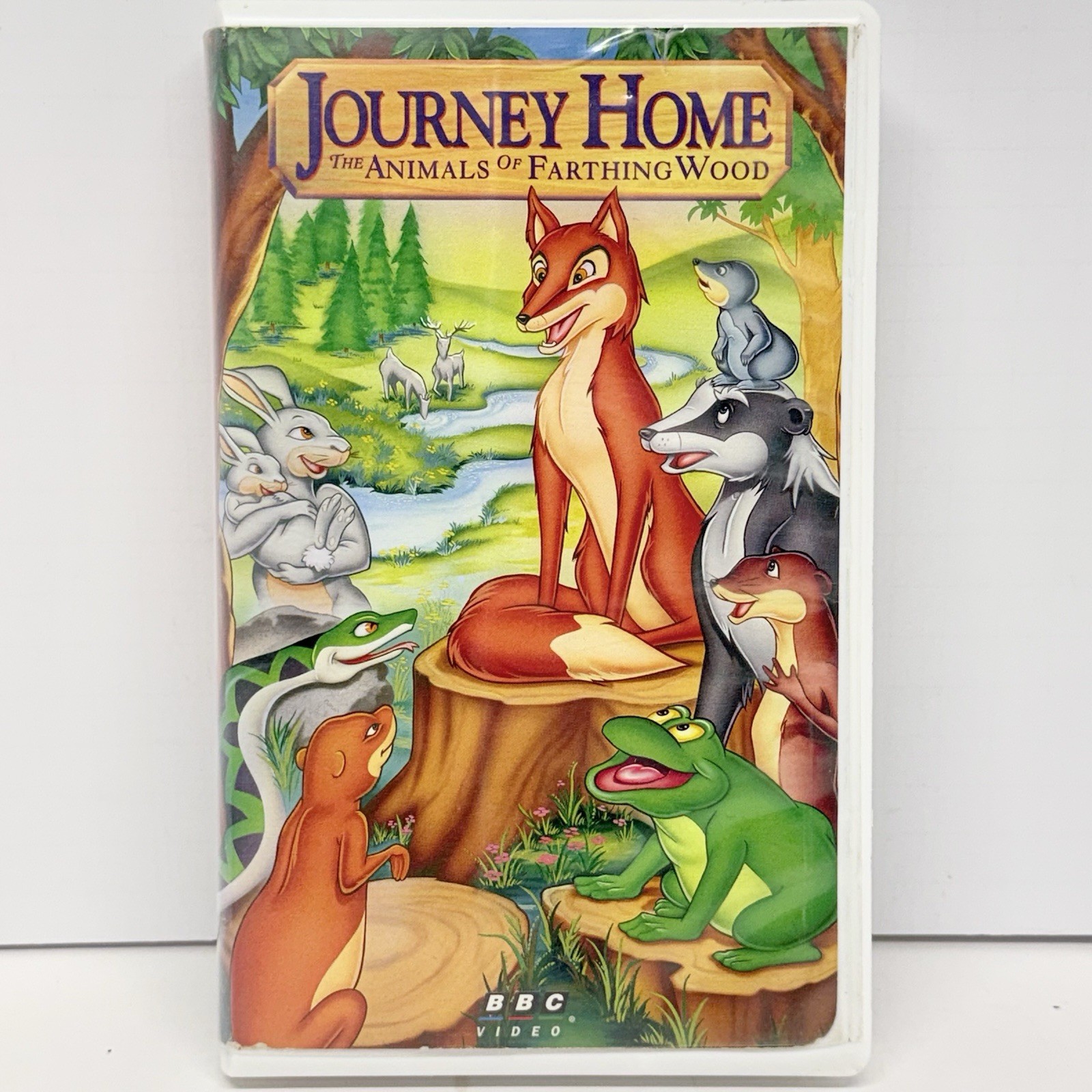 Journey Home Animals of Farthing Wood VHS 1997 BBC Video Ralph Macchio Fox Kids
