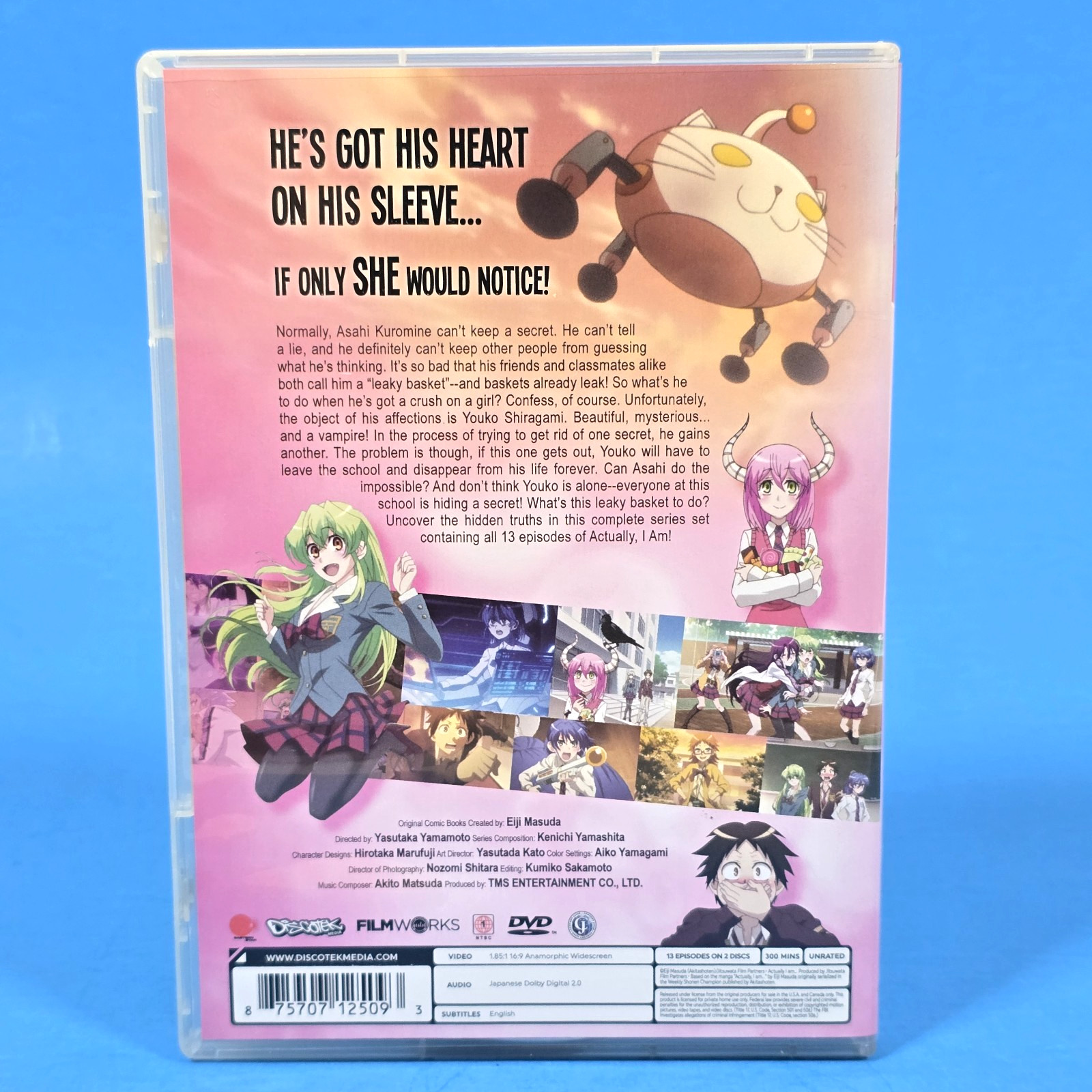 ACTUALLY I AM THE COMPLETE TV SERIES DVD COLLECTION 2017 EASTERN STAR ANIME