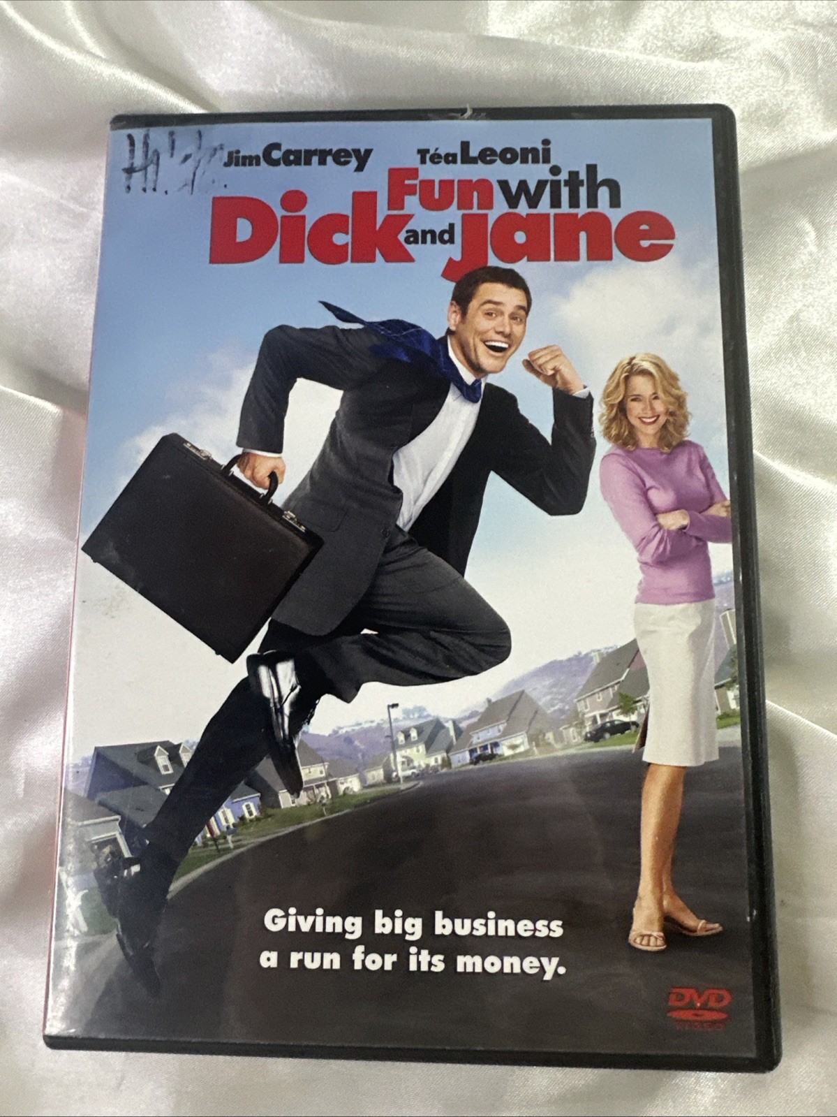 Fun with Dick and Jane DVD 2005 Jim Carrey Téa Leoni Comedy
