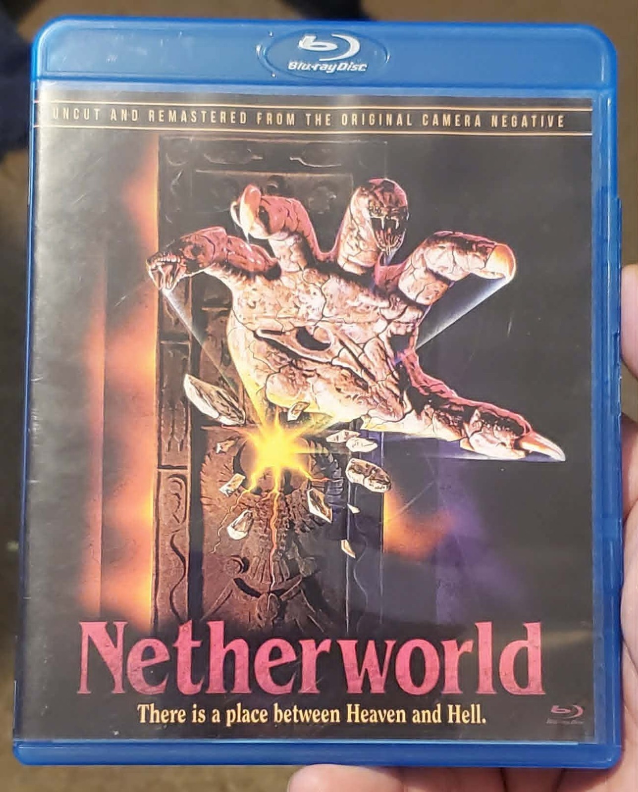 NETHERWORLD 1992 BLU-RAY like-new UNCUT FULL MOON PICTURES charles band RARE OOP