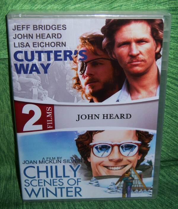 NEW JOHN HEARD CUTTER’S WAY & CHILLY SCENES OF WINTER DOUBLE FEATURE 2 MOVIE DVD