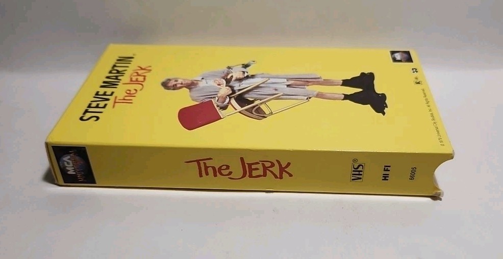 The Jerk VHS 1979 – Steve Martin MCA Universal 1997 USA Near Mint VHS2