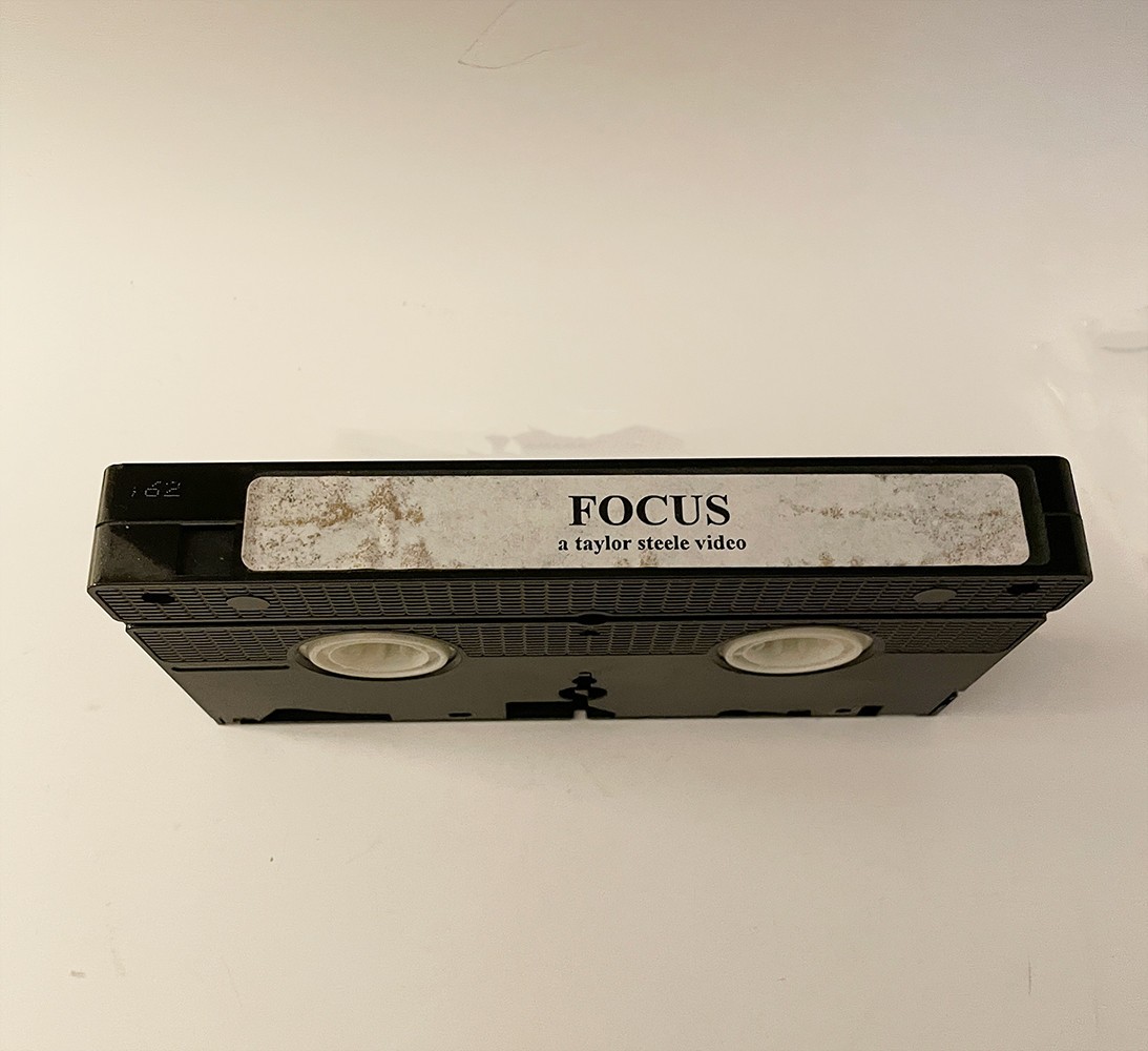 Focus Taylor Steele Surfing VHS Tape 1994 Poor Specimen No Box Cover-Tested