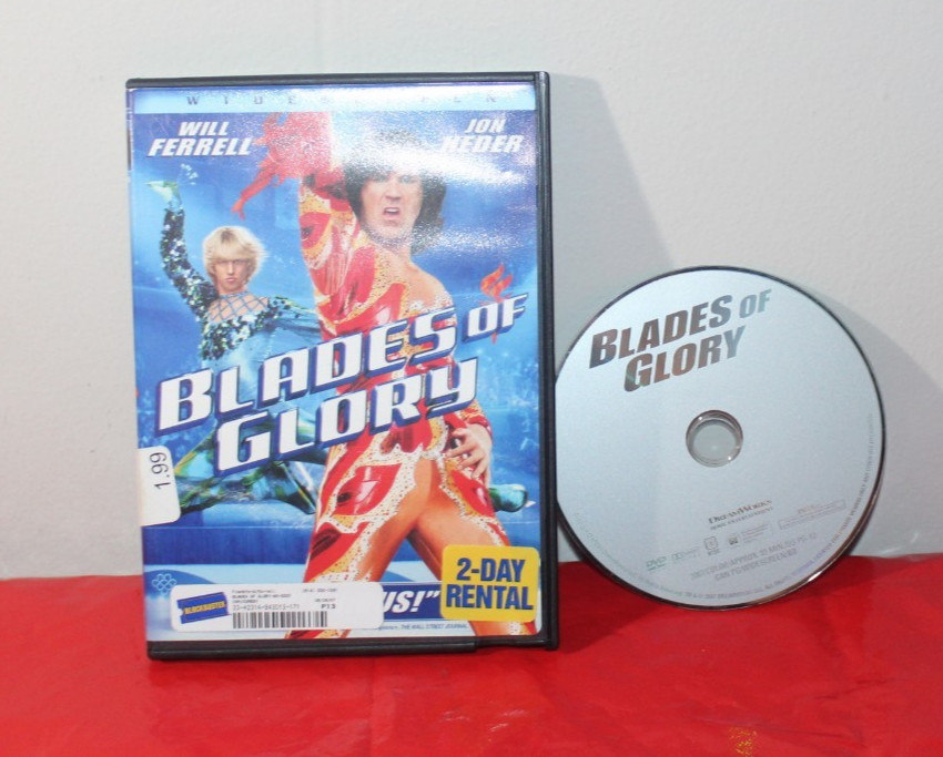 Blades of Glory (DVD, Full Screen) Will Ferrell, Jon Heder – We Combine Shipping