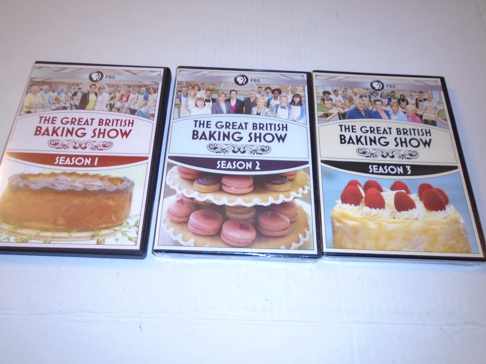 Great British Baking Show: Season 1, 2 and 3 (DVD, 2017)
