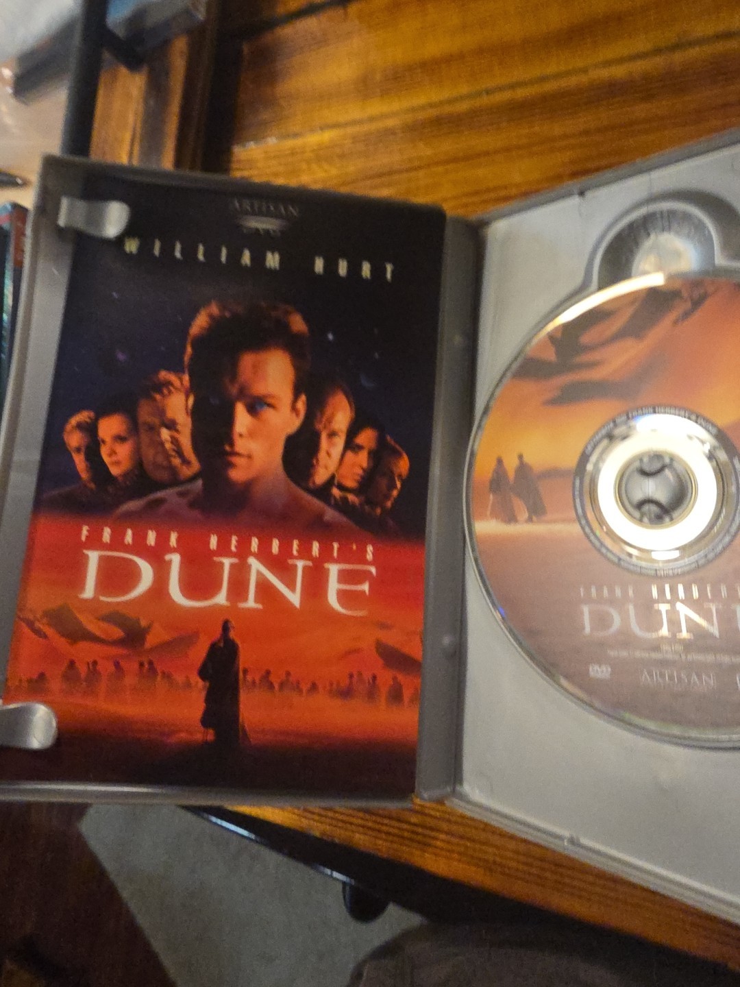 Dune Frank Herbert’s Film 2001 DVD 2 Disc Set William Hurt And DUNE widescreen