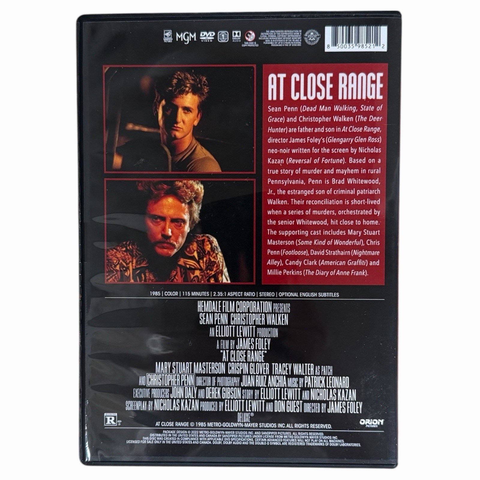 At Close Range (DVD, 1986)
