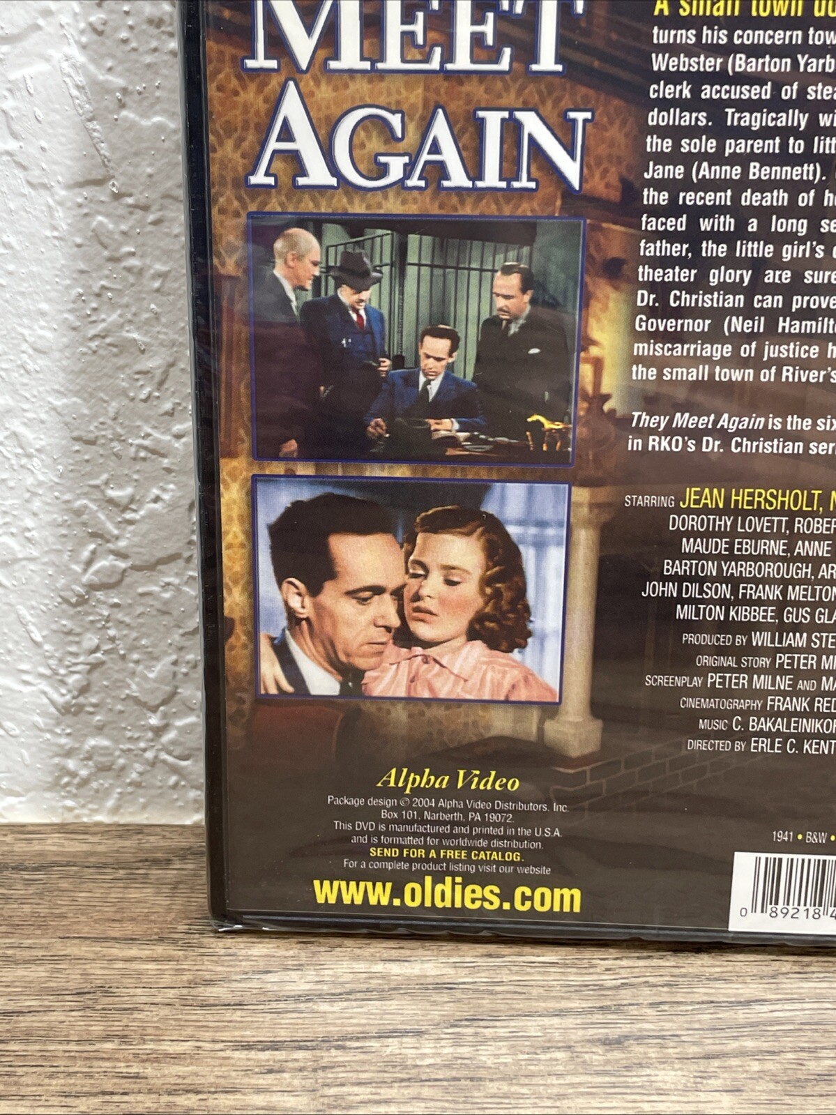 NEW They Meet Again DVD Jean Hersholt Neil Hamilton KG