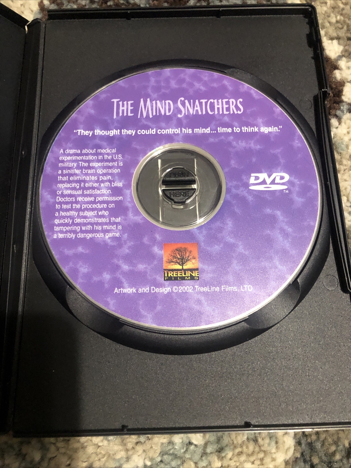 The Mind Snatchers DVD Christopher Walked, Ronny Cox, Joss Acklund. Rare HTF