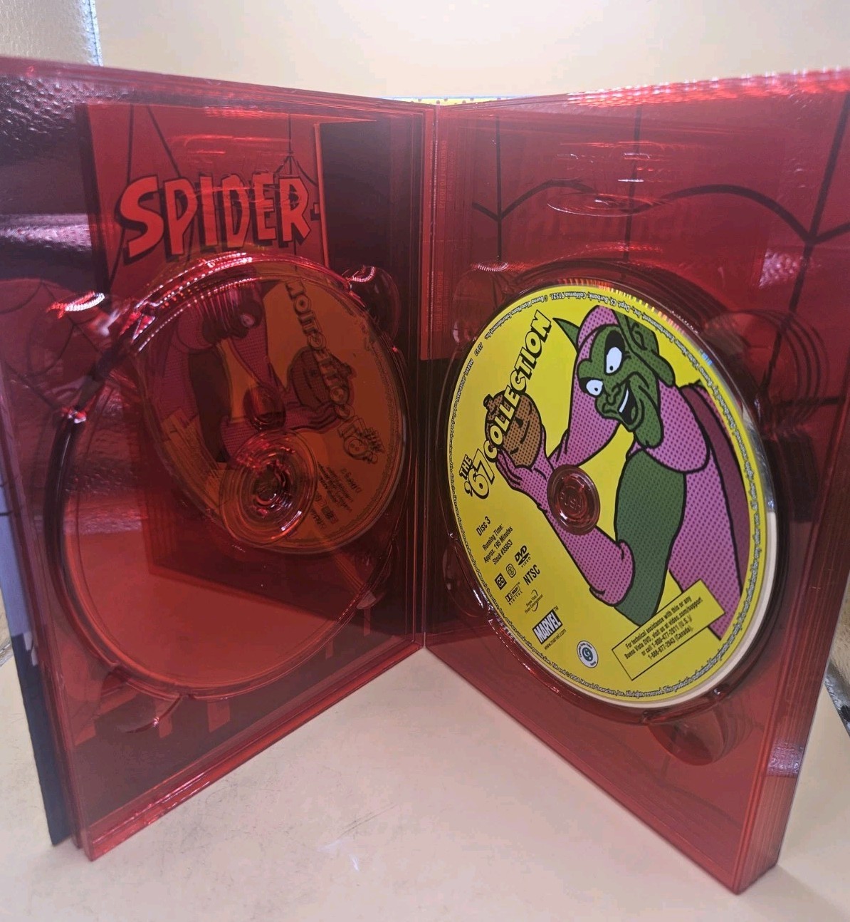 Spider-Man: The 67 Classic Collection (DVD, 2004 classic TV MISSING DISC 6
