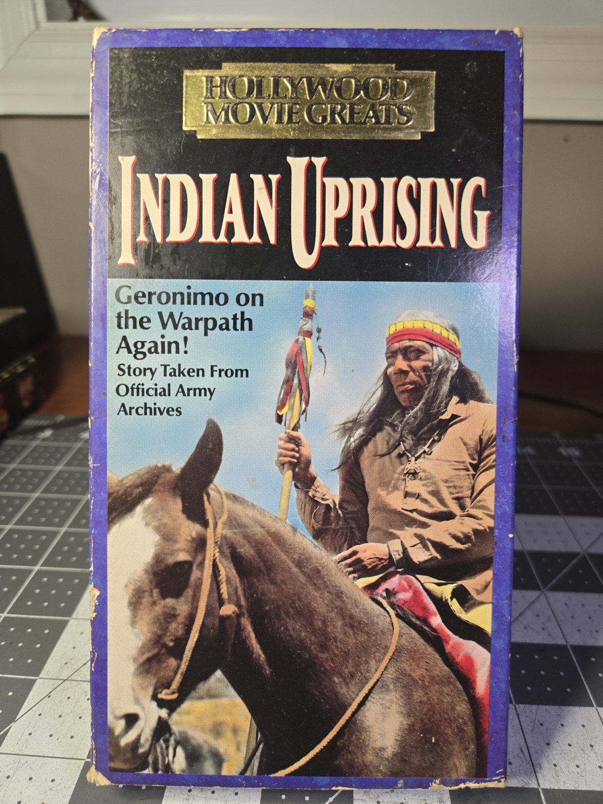 Indian Uprising (Hollywood Movie Greats) VHS 1990