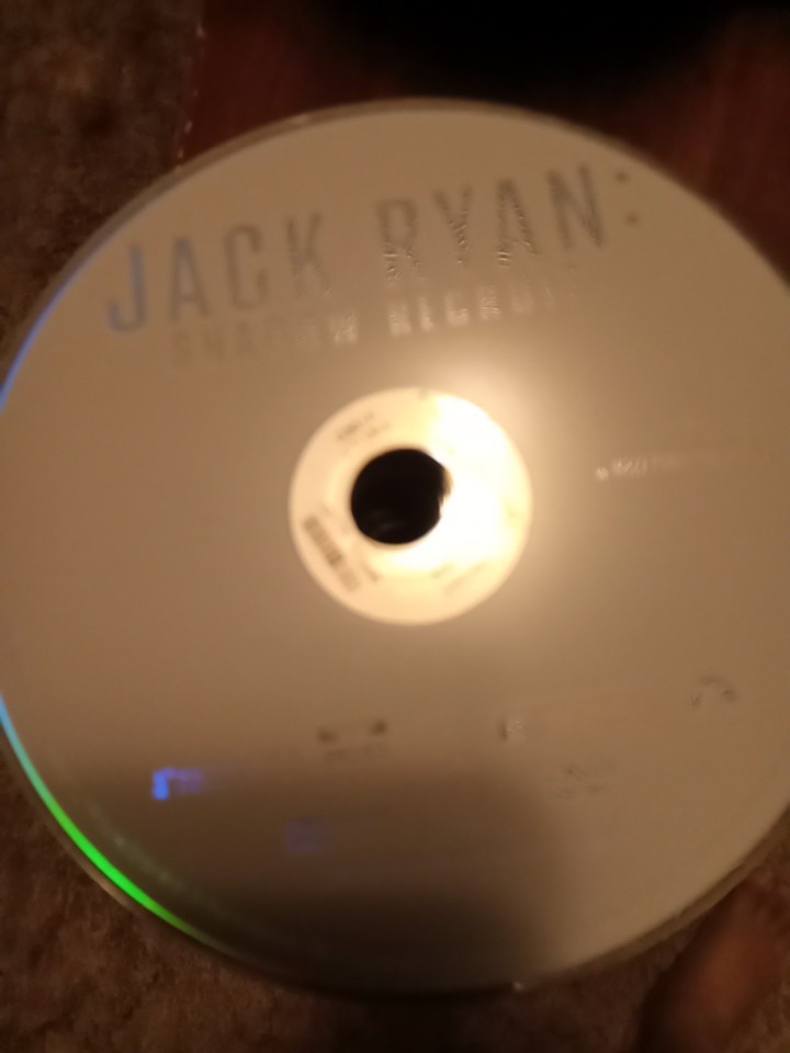JACK RYAN SHADOW RECRUIT DVD DISC ONLY USED TESTED FREESHIP NOTRACKING