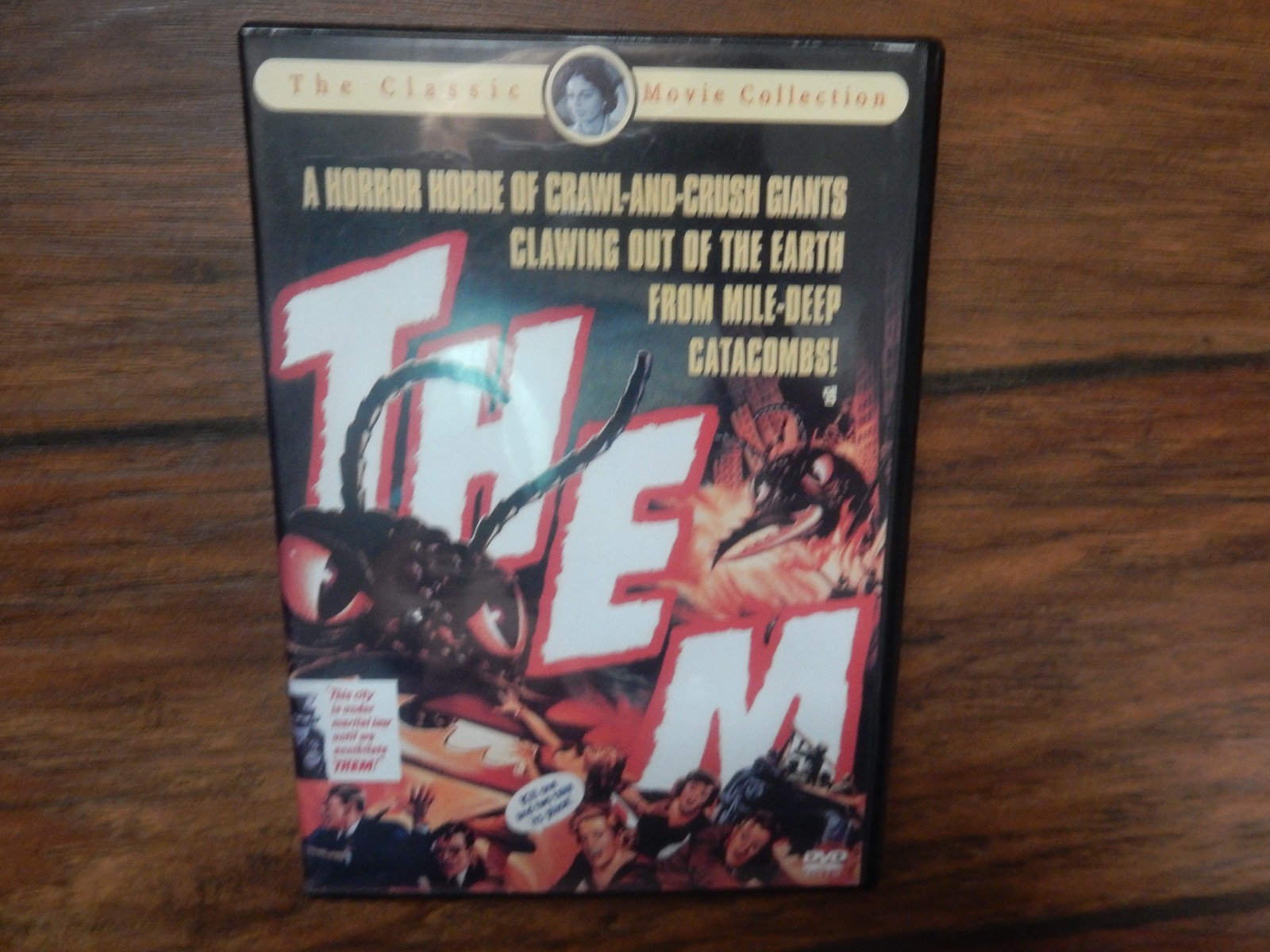 Them Movie DVD 1954 James Whitmore Sci Fi Horror Free Shipping