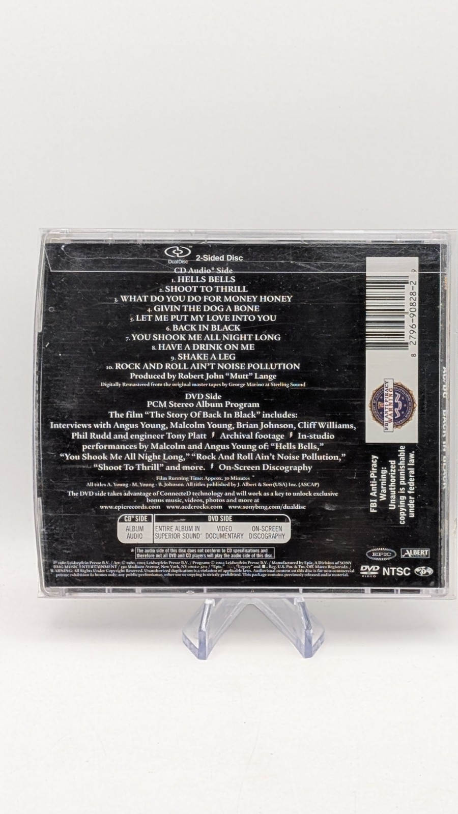 AC/DC – Back In Black (DualDisc, 2005)
