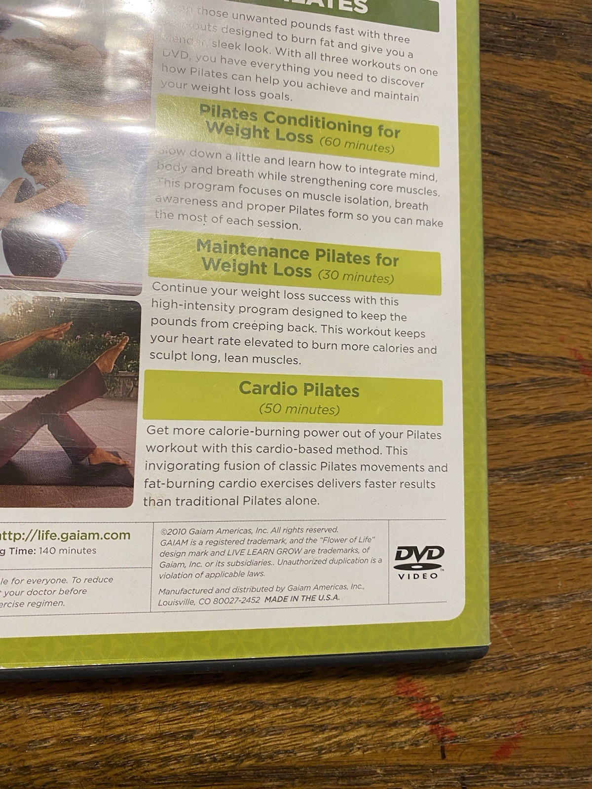 Pilates Tone and Burn Collection (DVD) Weight Loss Cardio Conditioning Fitness
