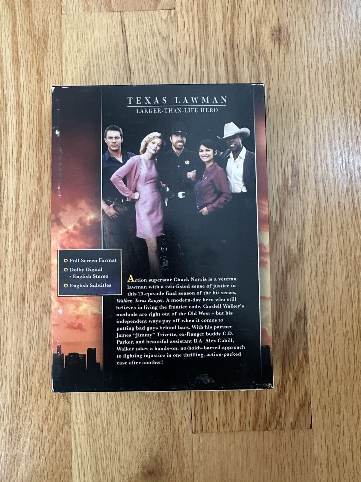 WALKER TEXAS RANGER The Final Season 6 DVD Set CHUCK NORRIS Very Good