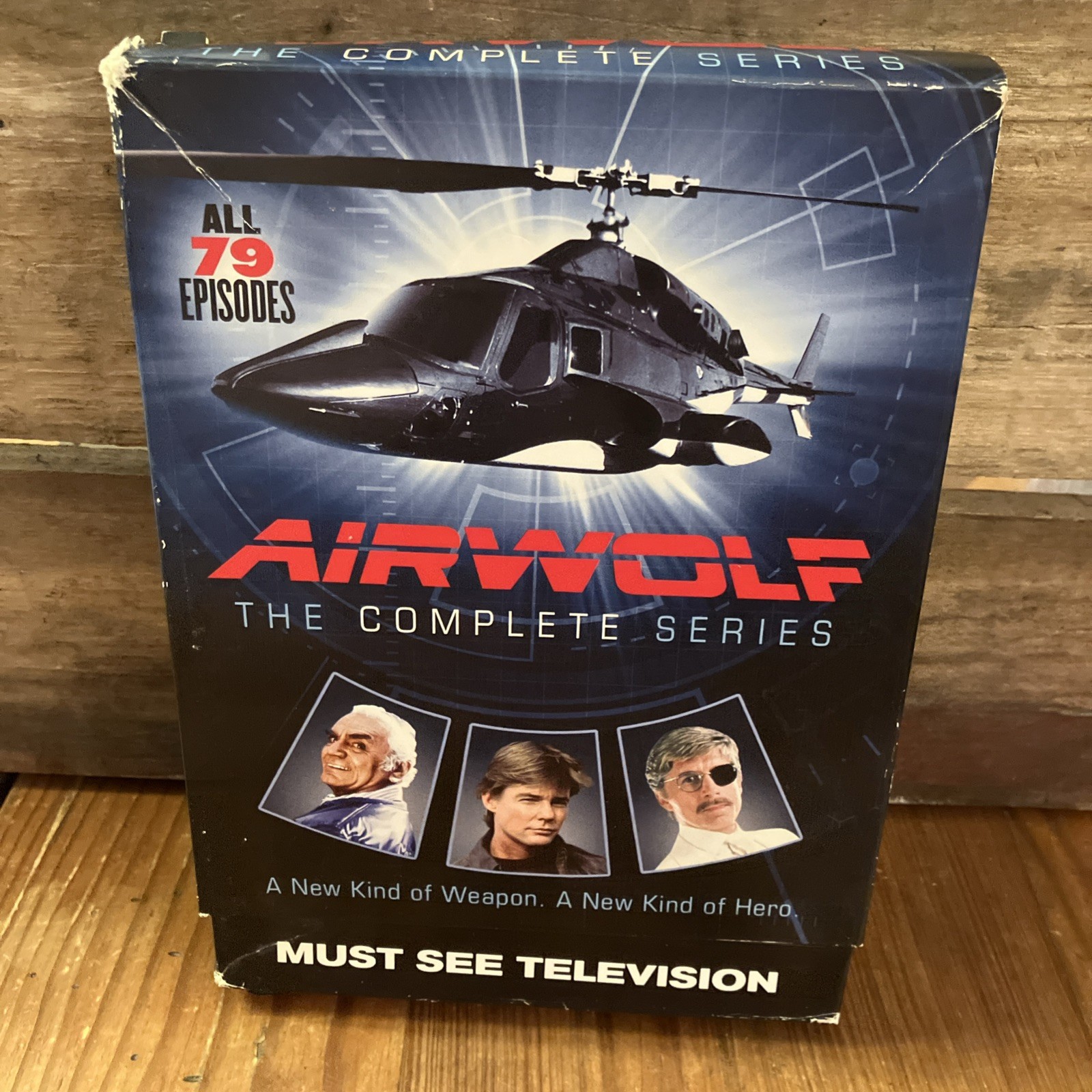 Airwolf The Complete Series DVD Box Set 79 Episodes 2016 18-Disc Collection