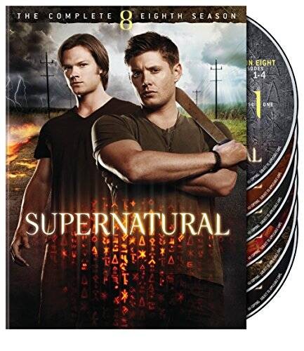 Supernatural: Season 8 – DVD By Jared Padalecki,Jensen Ackles – GOOD