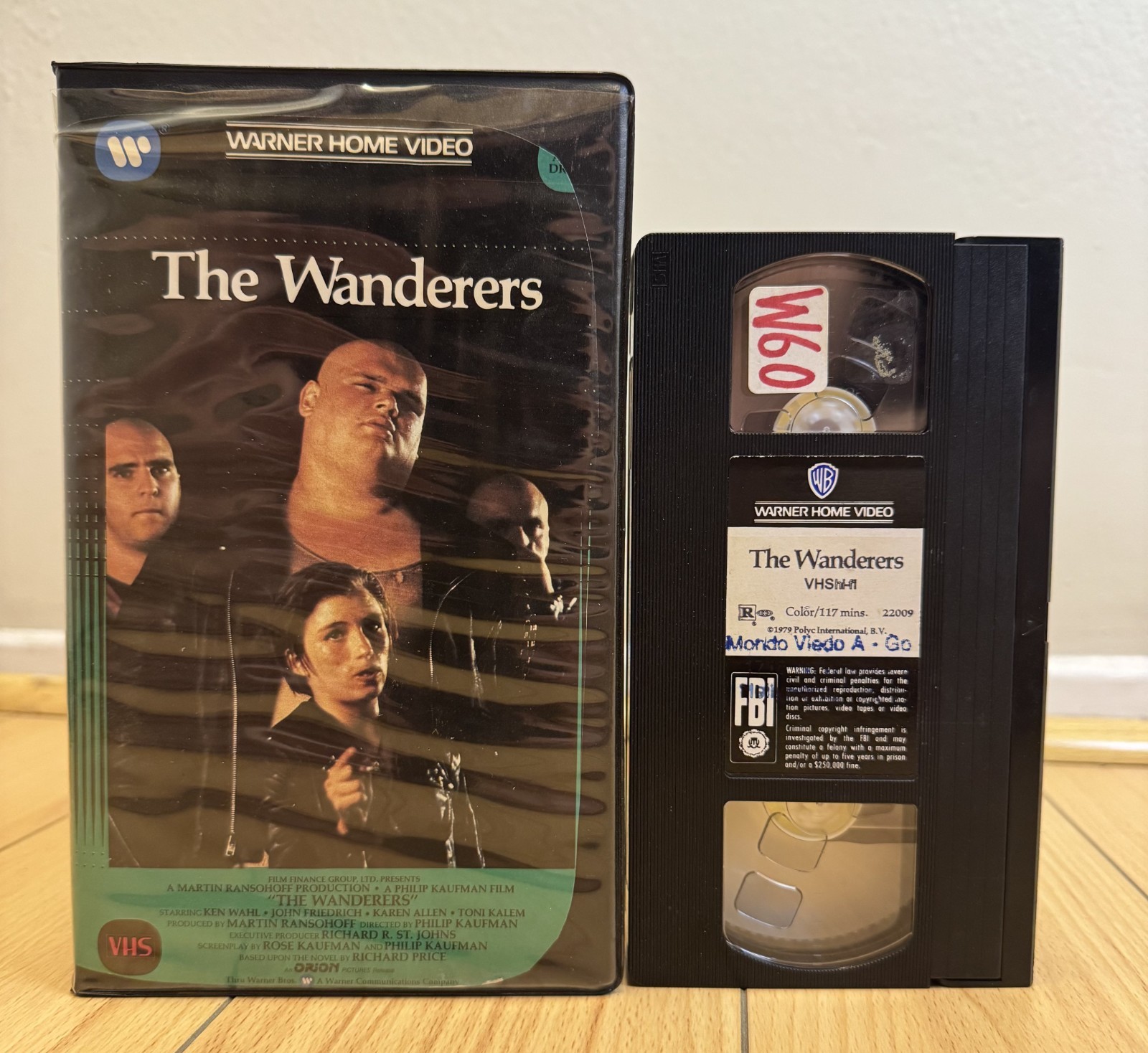 The Wanderers (VHS 1983) WARNER CLAMSHELL~1960s Gangs~Philip Kaufman~Ken Wahl