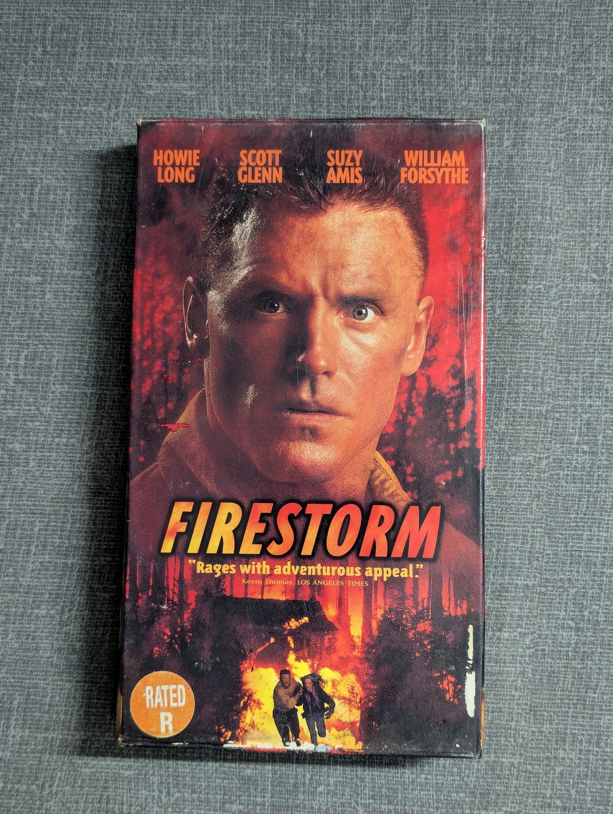 Firestorm VHS Tape Howie Long Scott Glenn Suzy Amis William Forsythe 1998 R