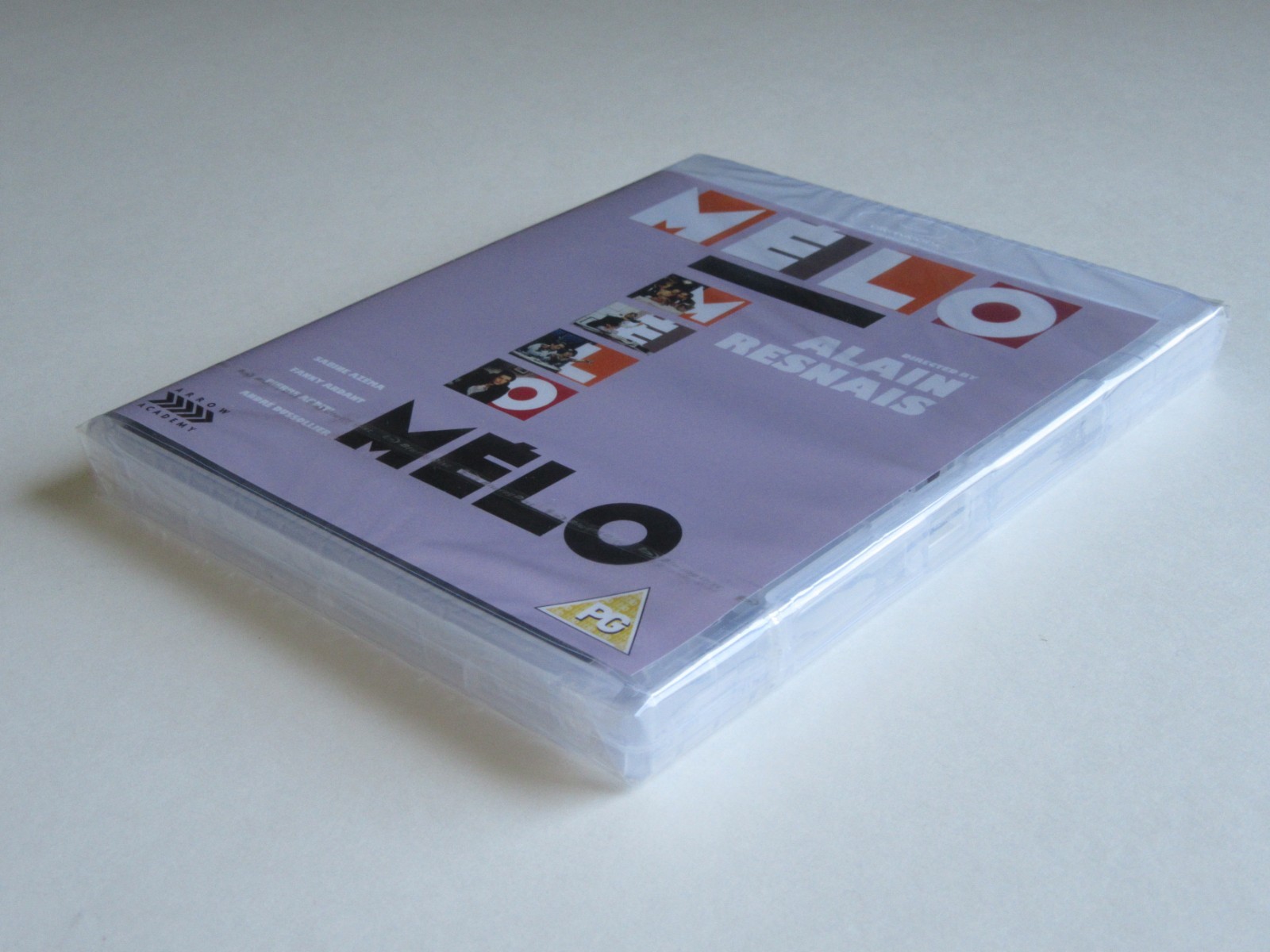 MELO (Blu-ray, REGION B) Alain Resnais, Pierre Arditi, Sabine Azema BRAND NEW!!