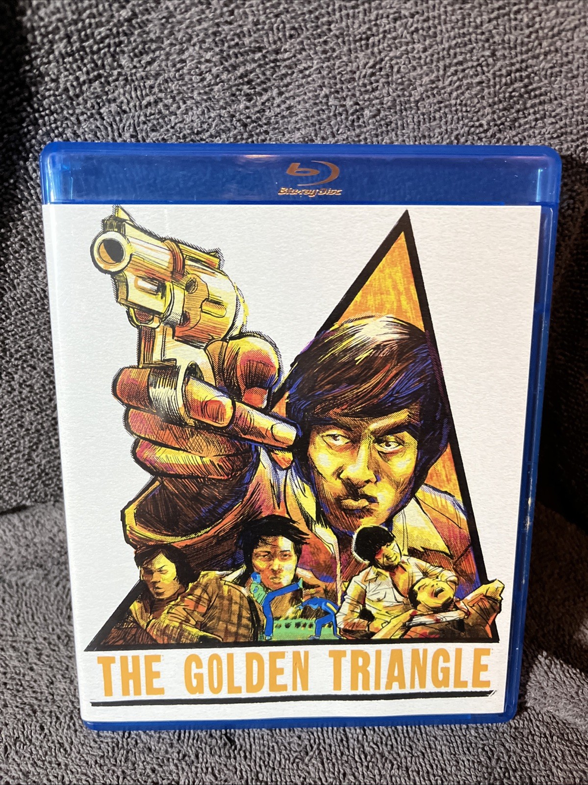 The Golden Triangle 1975 / Phantom Soldiers 1987 Gold Ninja Video Kung Fu LE 🔥