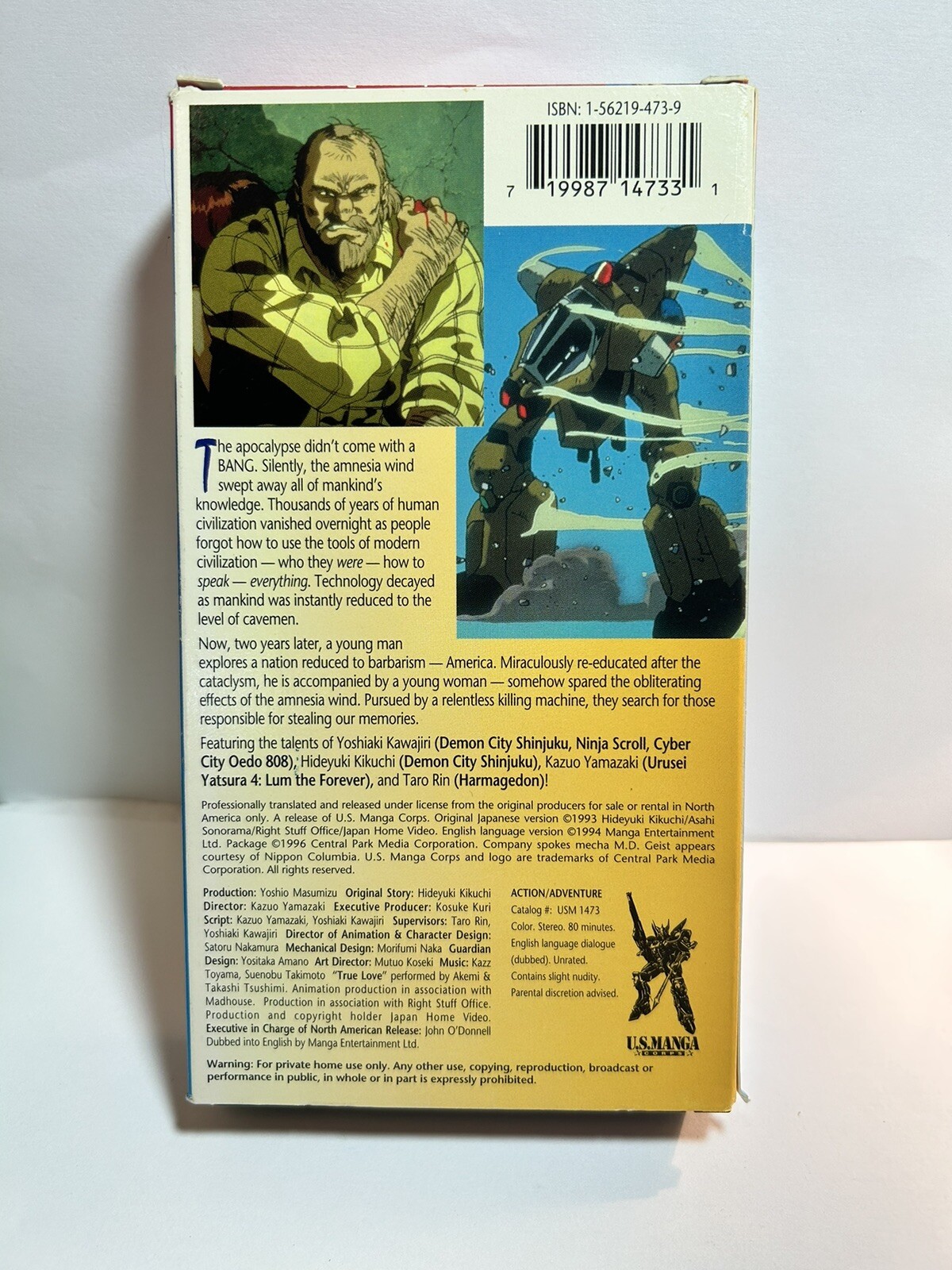 7 RARE Anime Manga 80s VHS Tapes Dirty Pair Patlabor Dark Warrior Devil Hunter +