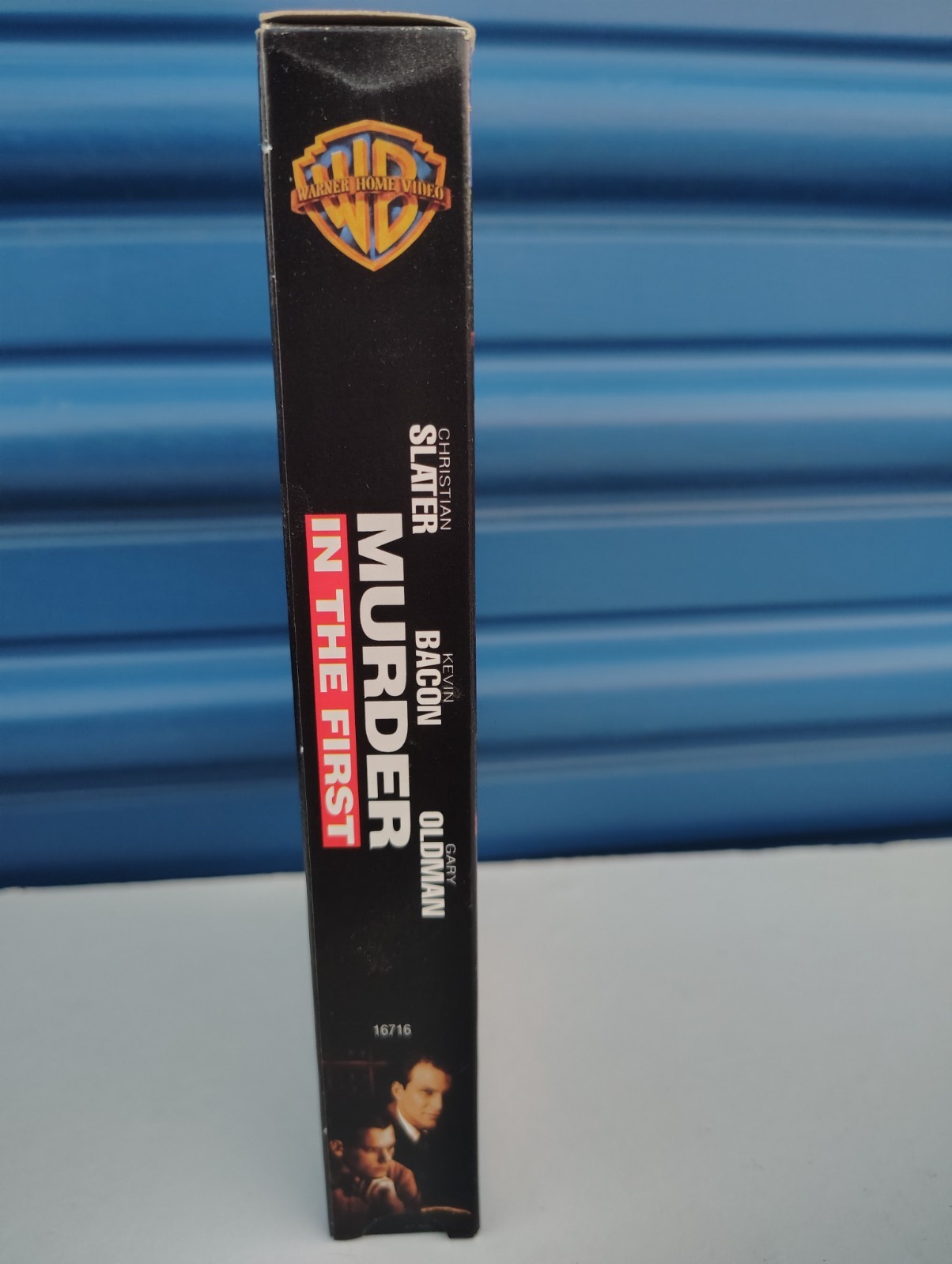 Murder in the First (VHS, 1995) Christian Slater, Kevin Bacon, Gary Oldman