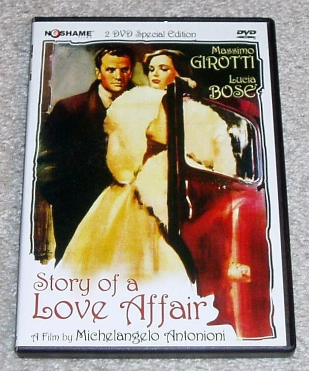 Story of a Love Affair DVD Michelangelo Antonioni 2-Disc Set No Shame