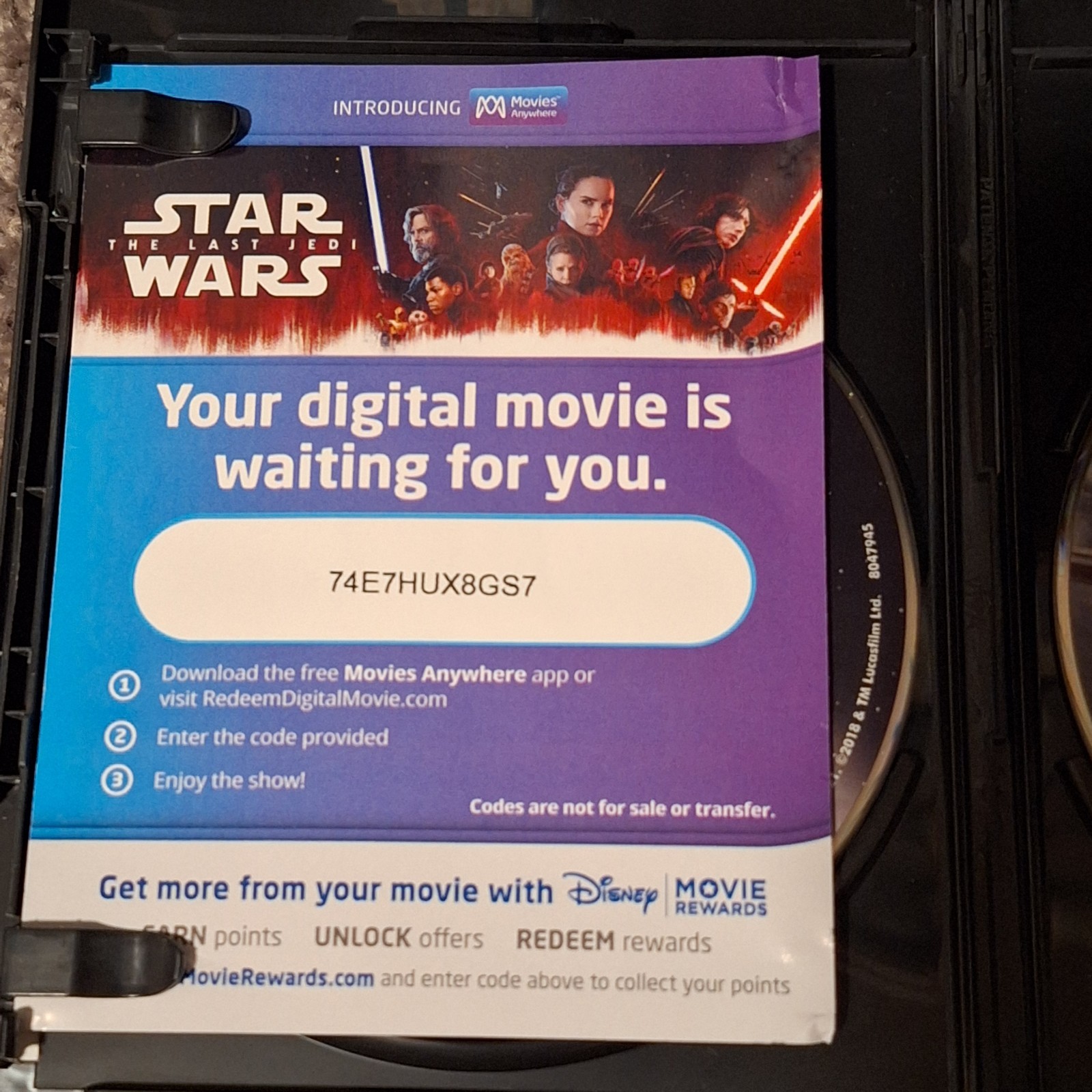 Star Wars The Last Jedi 4K UHD Blu-ray Ultimate Collector’s Edition 2017