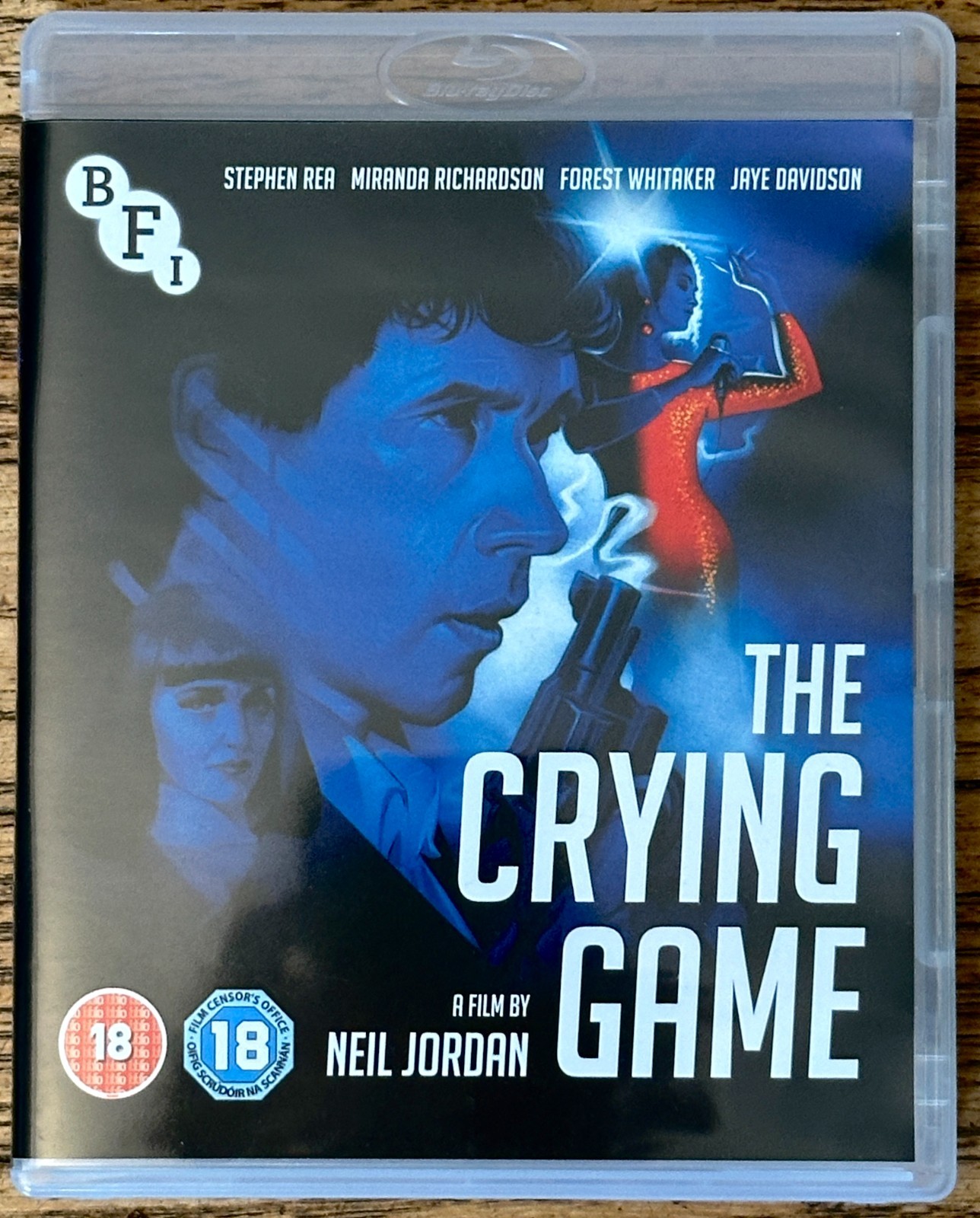 The Crying Game (blu ray + DVD) Mint. UK BFI. Neil Jordan. Region B/2 (read!)