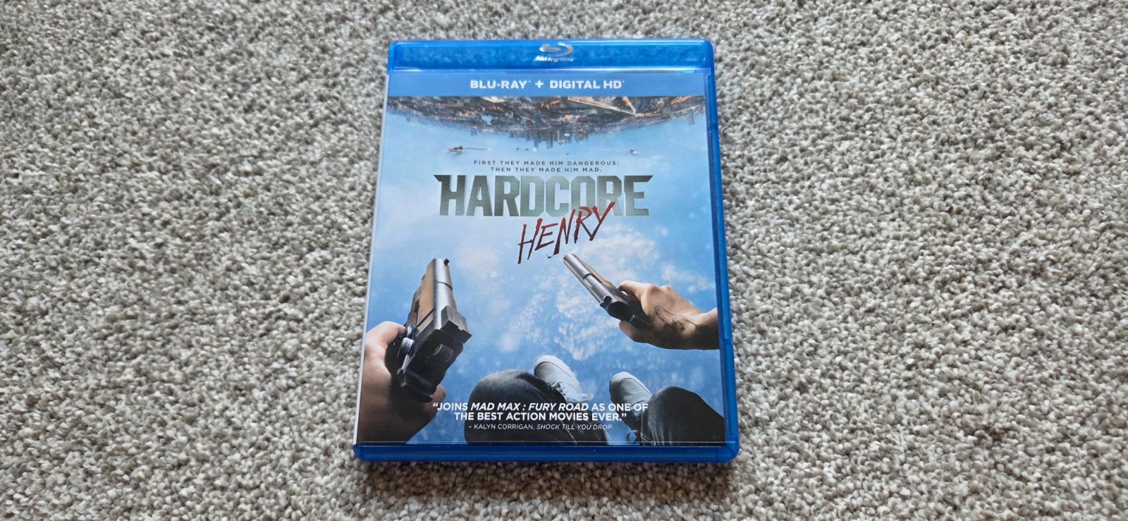 Hardcore Henry – on Blu-ray Disc *Includes Original Case + Cover Art*