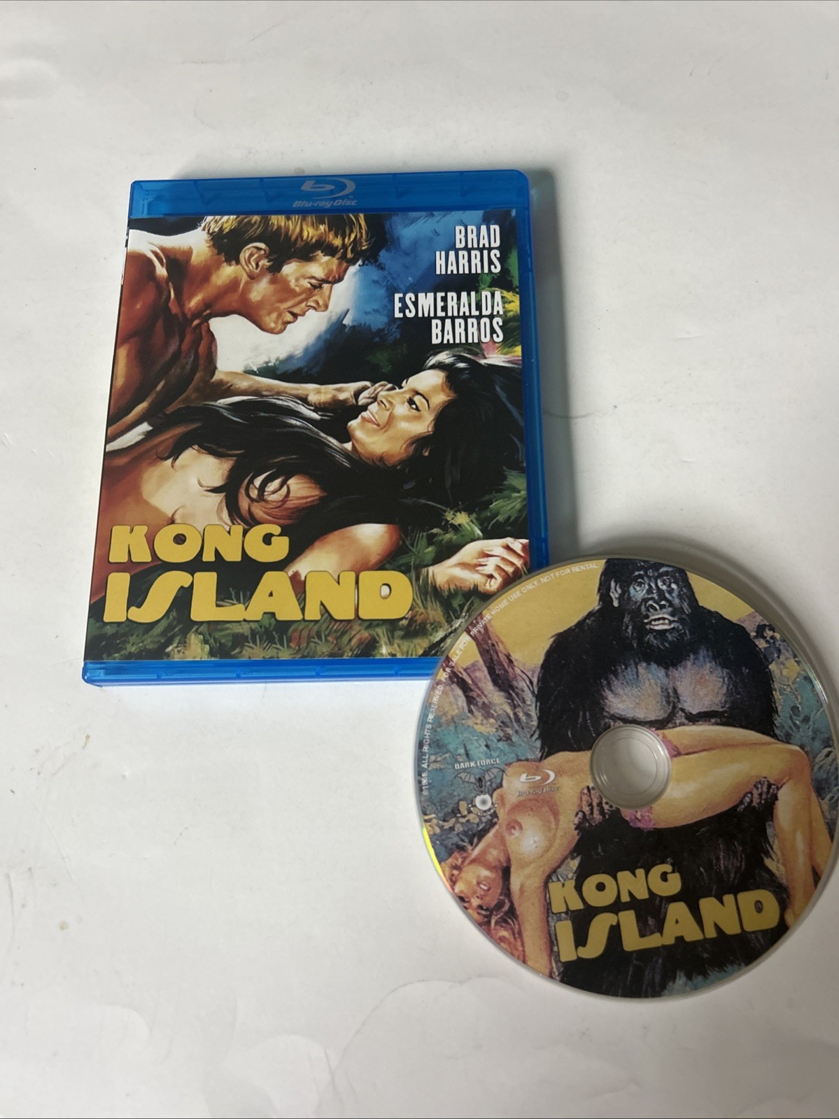 Dark Force HD NR KONG ISLAND Blu-Ray-slipcover-widescreen-BRAD HARRIS-commentary