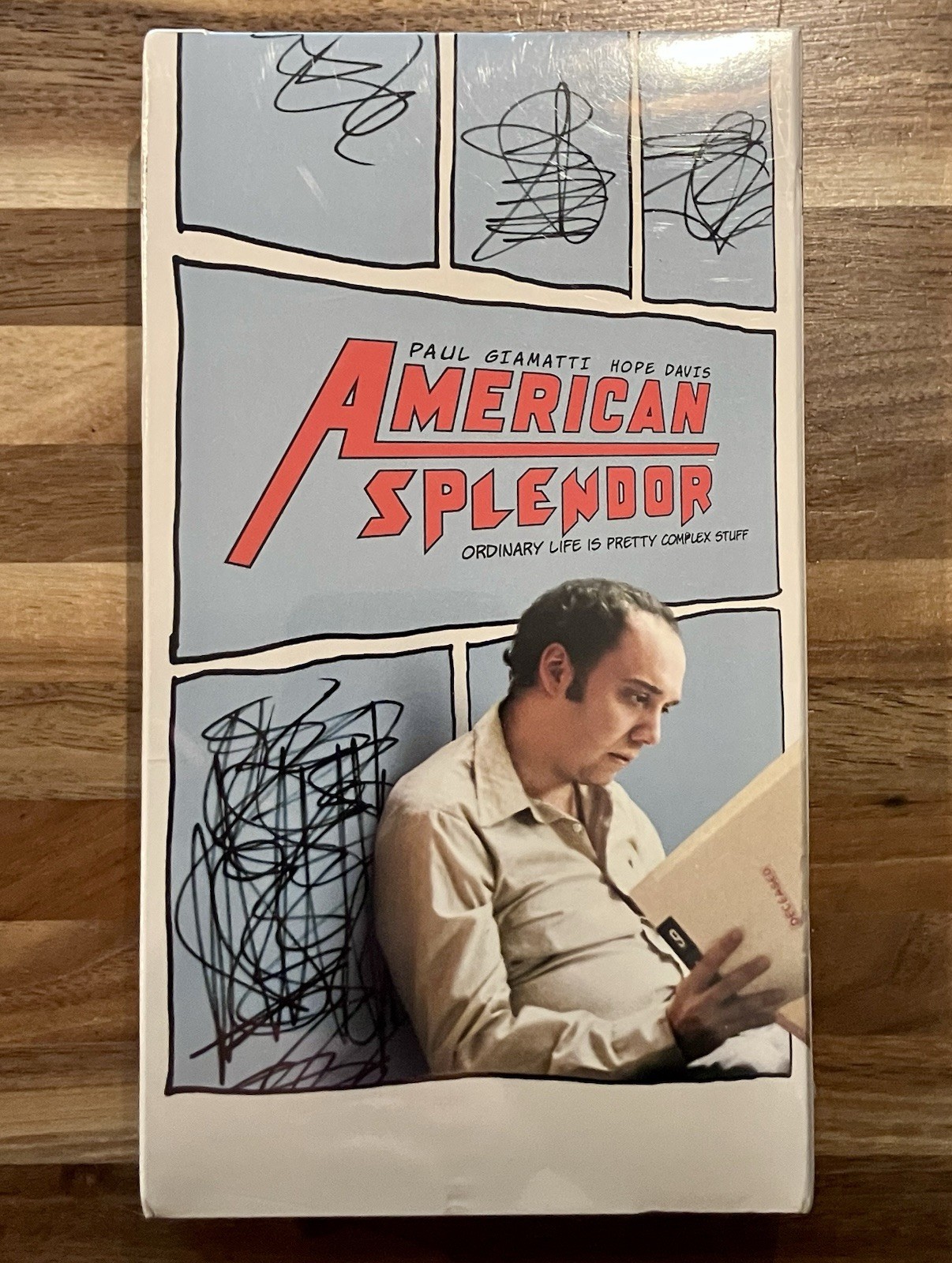 American Splendor RARE HBO Video 2004 VHS Paul Giamatti underground comic books