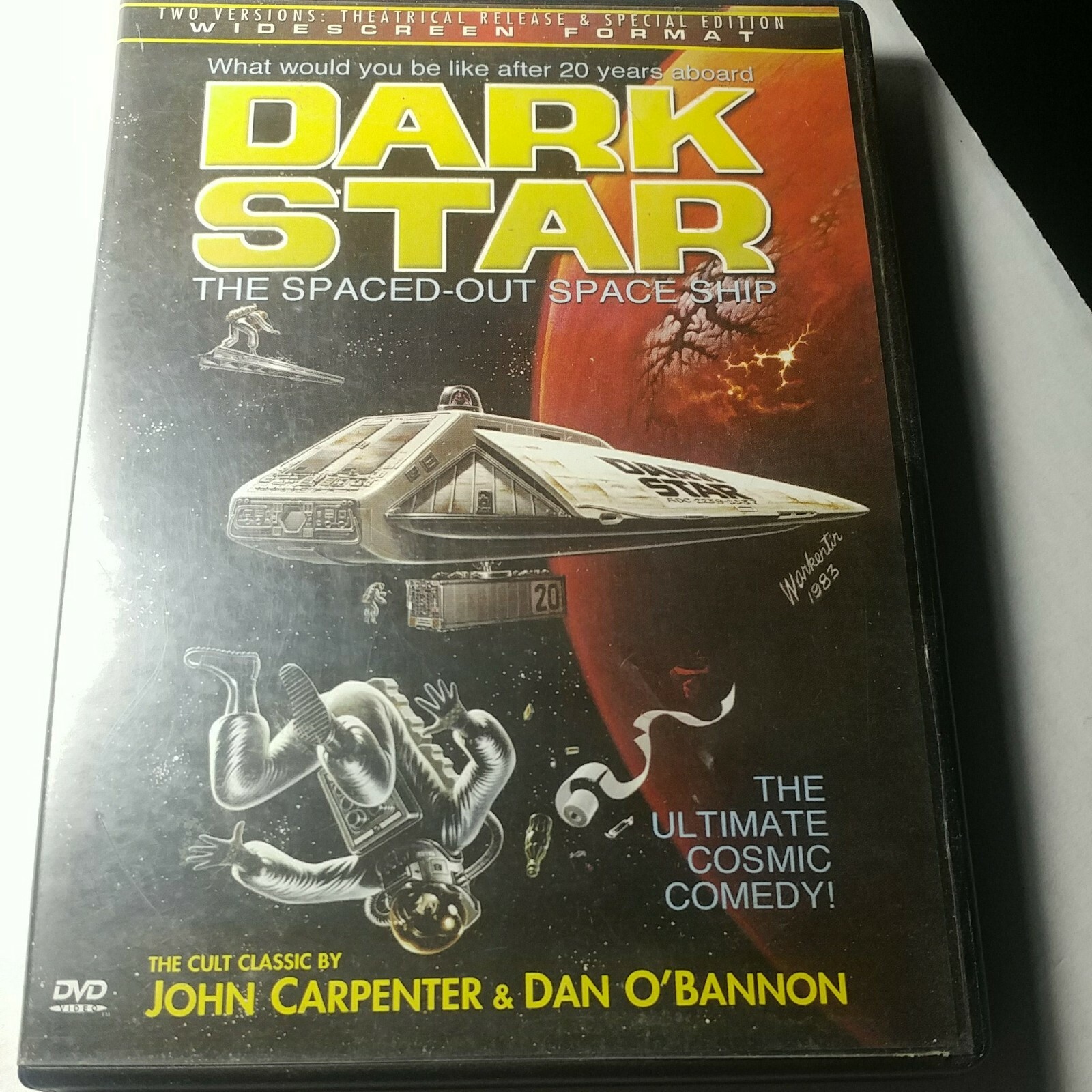 Dark Star: The Spaced-Out Spaceship-Special Edition DVD-Carpenter/O’Bannon-Cult