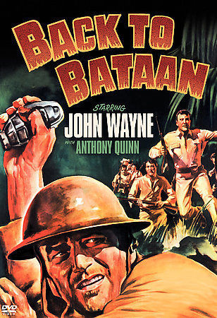Back to Bataan, John Wayne, Anthony Quinn, DVD