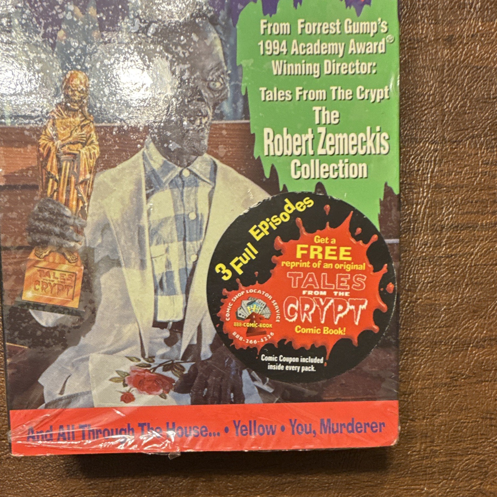 HBO Home Video Tales from the Crypt VHS NTSC NR Horror 3 Eps