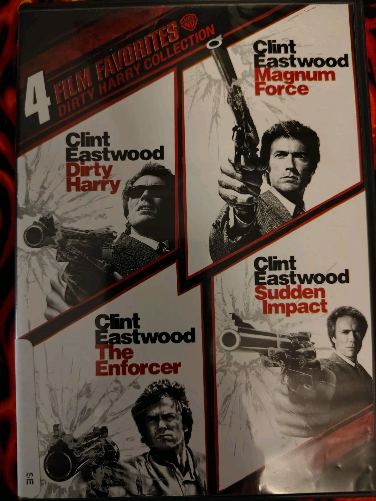 Dirty Harry 4-Film Collection (DVD) Magnum Force – Sudden Impact – The Enforcer