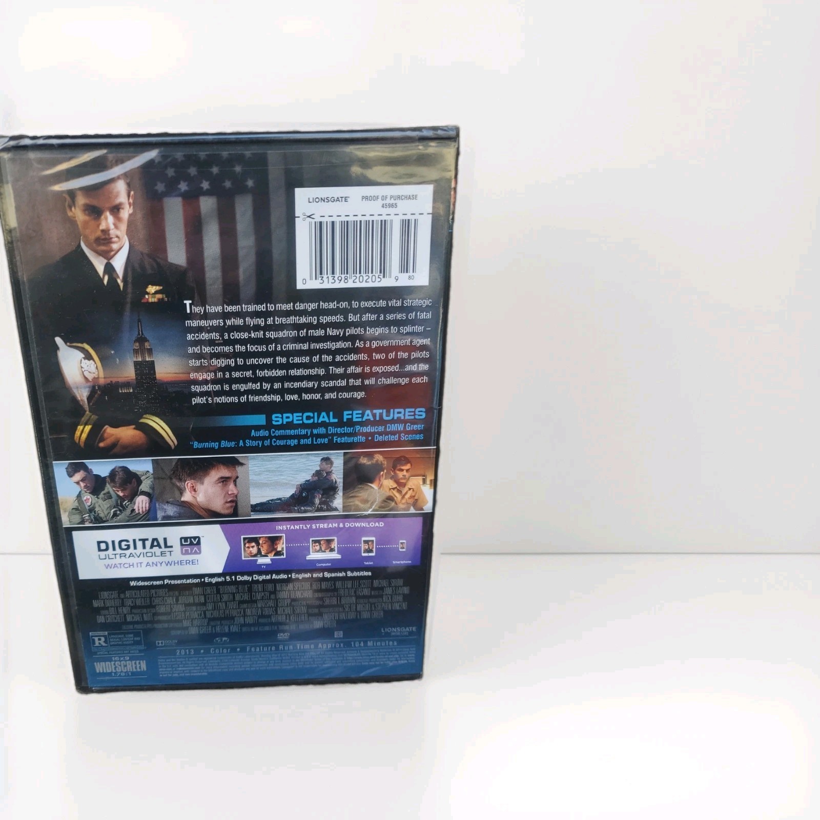 Burning Blue DVD / Gay Movie / LGBTQ+