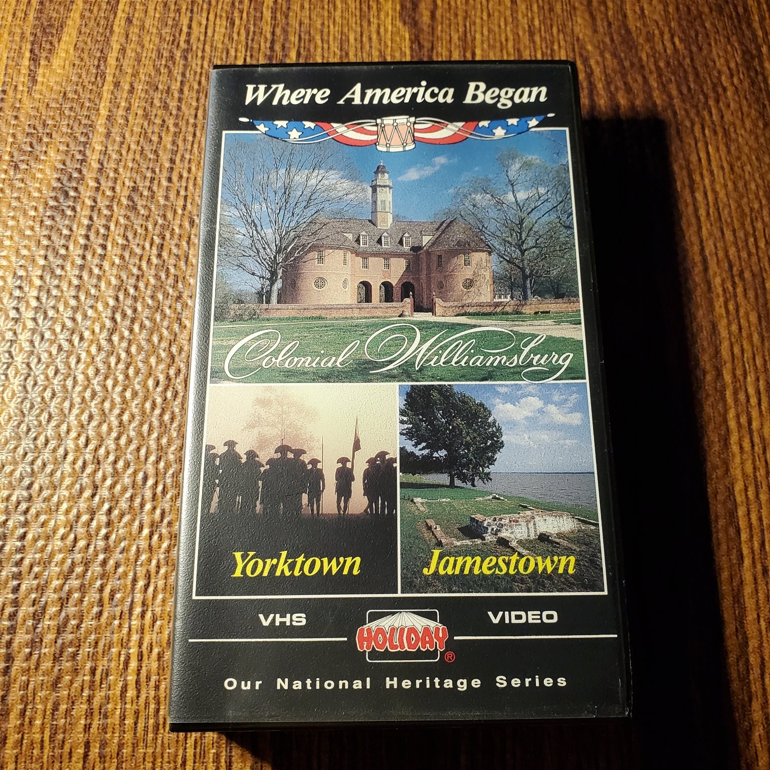 Where America Began VHS 60min History Documentary Original Release Holiday