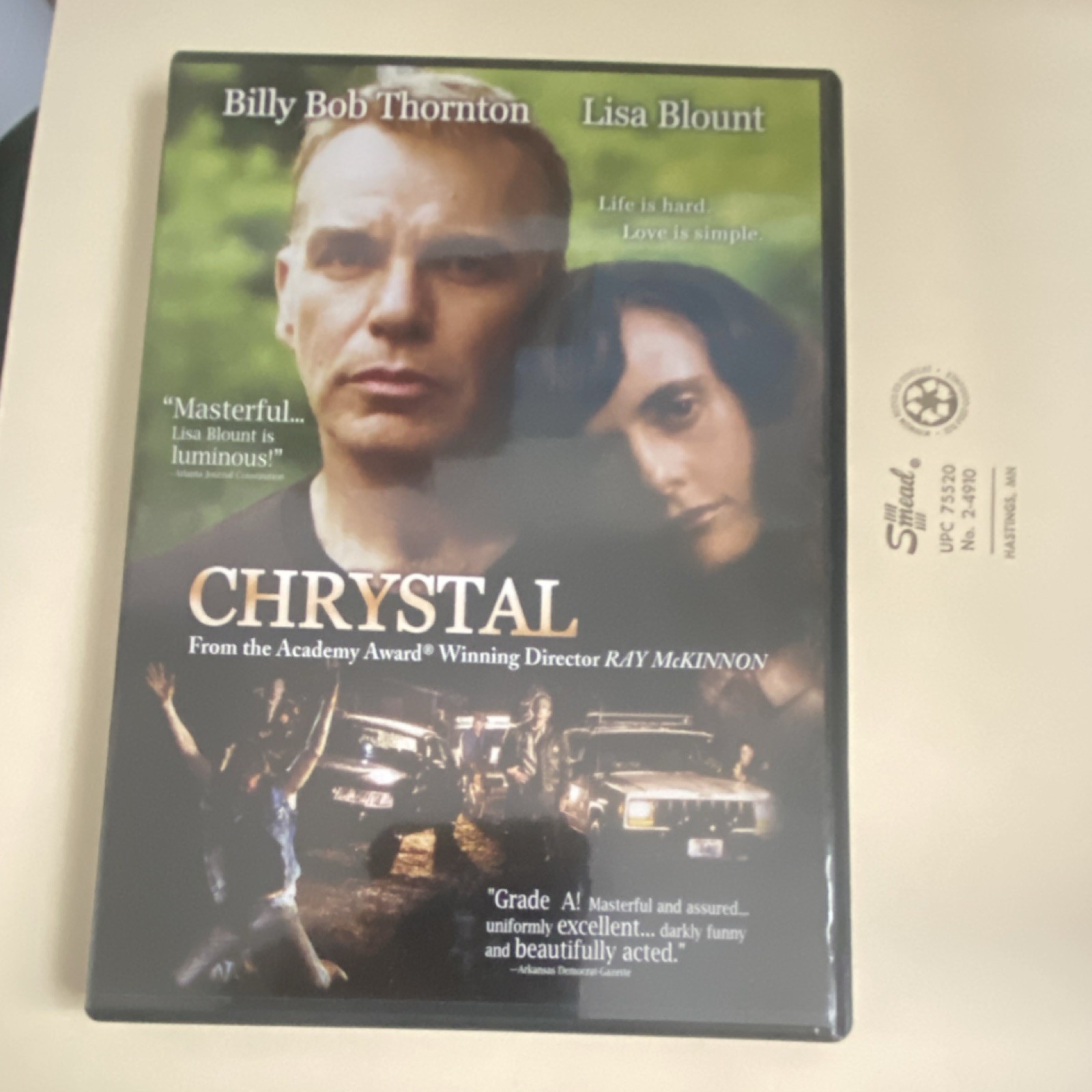 Chrystal Widescreen DVD R English Ray McKinnon Billy Bob Thornton 106min