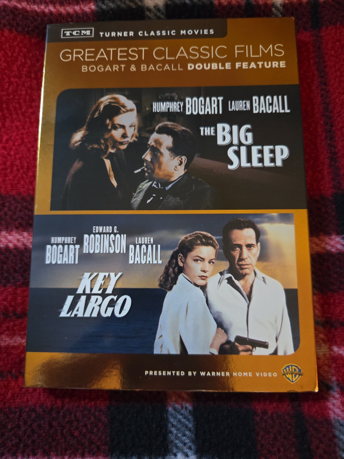 TCM Classic Films DVD – Bogart/Bacall Double Feature – Big Sleep/Key Largo