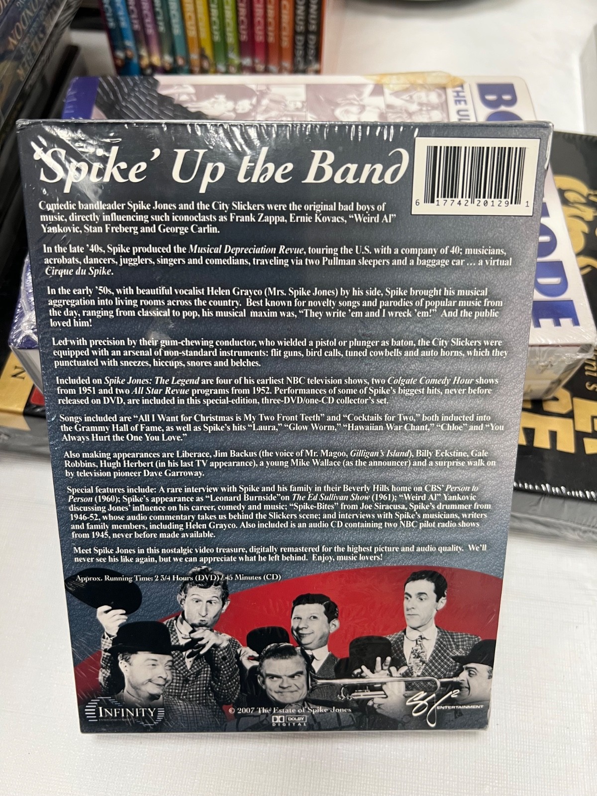 Spike Jones -DVD- New & Sealed box set