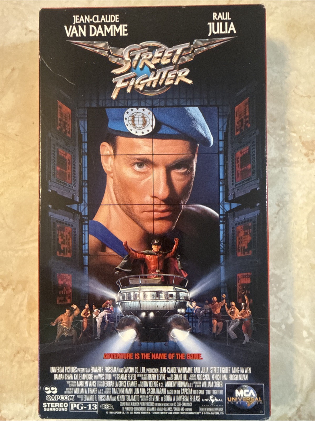 Street Fighter (VHS, 1994) | Jean-Claude Van Damme | Raul Julia | Capcom
